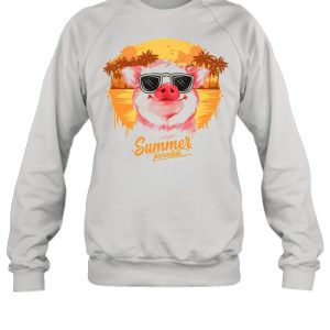 Retro Vintage Summer Paradise Pig shirt 4