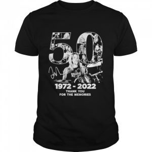 Rip Taylor Hawkins Age Of 50 1972 2022 Signature Thank You For The Memories T Shirt 1