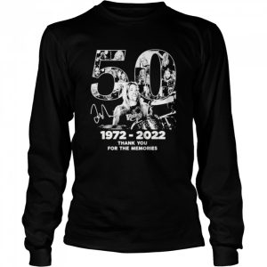 Rip Taylor Hawkins Age Of 50 1972 2022 Signature Thank You For The Memories T Shirt 3