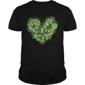 Shamrock Heart St Patricks Day Love Valentines Day shirt