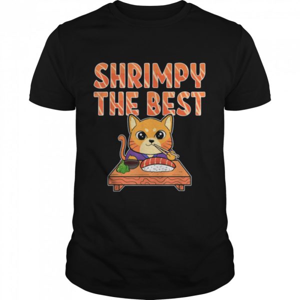 Shrimpy The Best Sushi Cat Anime Figure T-Shirt