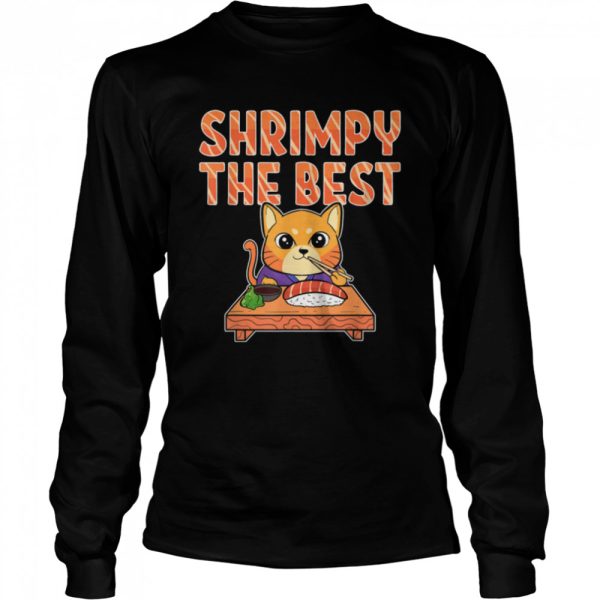 Shrimpy The Best Sushi Cat Anime Figure T-Shirt