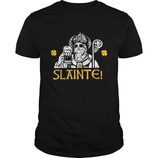 Slainte Irish Gaelic Cheers St Patricks Day shirt