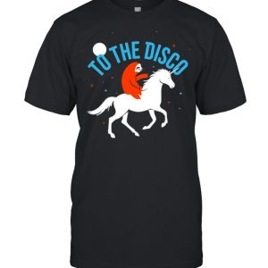 Sloth And Unicorn To The Disco shirt 1