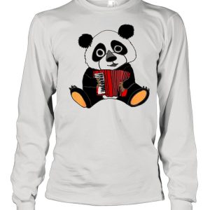 Smilemoreteesa Funny Panda Bear Playing Accordion shirt 3