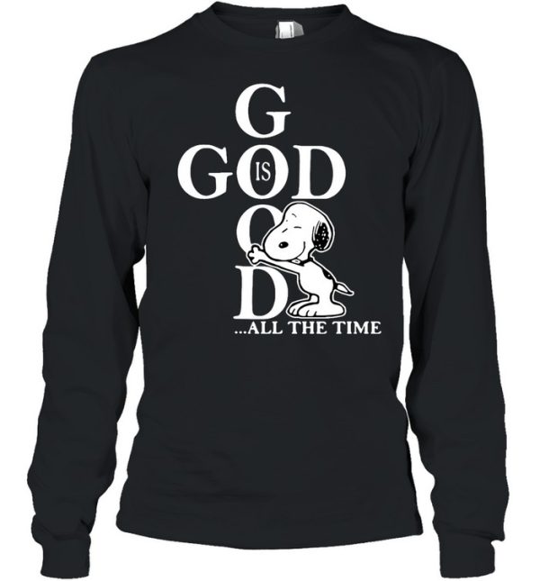 Snoopy God Is Good All The Time T-shirt