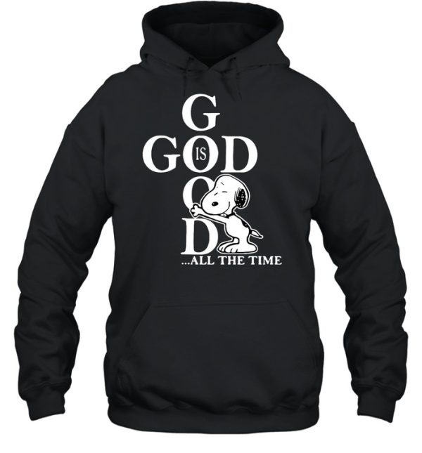 Snoopy God Is Good All The Time T-shirt