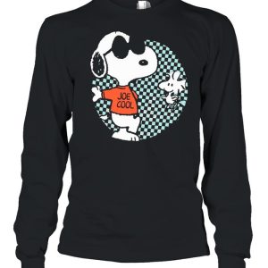 Snoopy Joe Cool And Woodstock Checkered Cartoon shirt 3