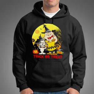 Snoopy and Charlie Trick Or Treat happy Halloween 2023 Shirt 5