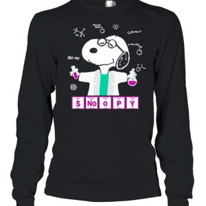 Snoopy chemistry lab shirt 3