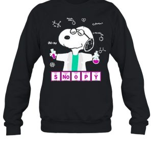 Snoopy chemistry lab shirt 4