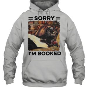 Sorry I'm Booked Black Cat Shirt 5