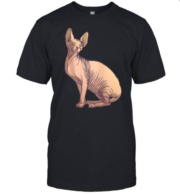 Sphynx Cat Art Hairless Cat Pet shirt