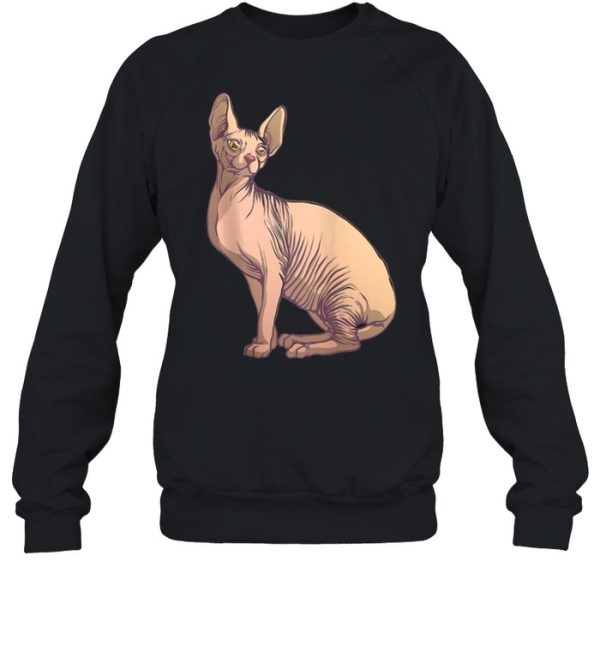 Sphynx Cat Art Hairless Cat Pet shirt