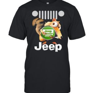 Squirrel Nuts With Logo Jeep Shirt