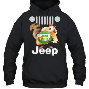 Squirrel Nuts With Logo Jeep Shirt 5