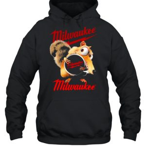 Squirrel W Nuts With Logo Milwaukee Shirt 5