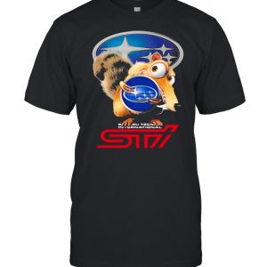 Squirrel W Nuts With Logo Sti International Shirt