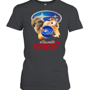 Squirrel W Nuts With Logo Sti International Shirt 2