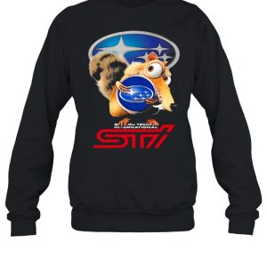 Squirrel W Nuts With Logo Sti International Shirt 4