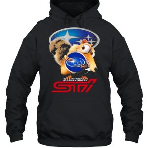 Squirrel W Nuts With Logo Sti International Shirt 5