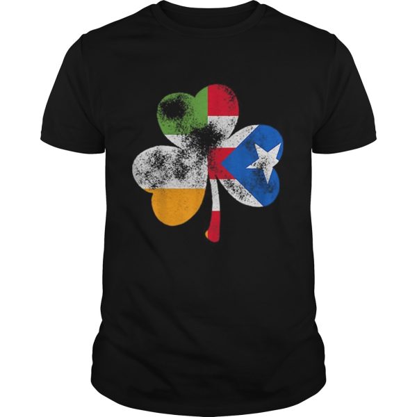 St Patricks Day Ireland Irish Puerto Rican shirt