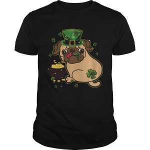 St Patricks Day Pug Dog shirt