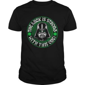 Star Wars Vader Luck Is Strong Saint Patrick Graphic shirt