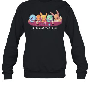 Starters pokemon cartoon shirt 4