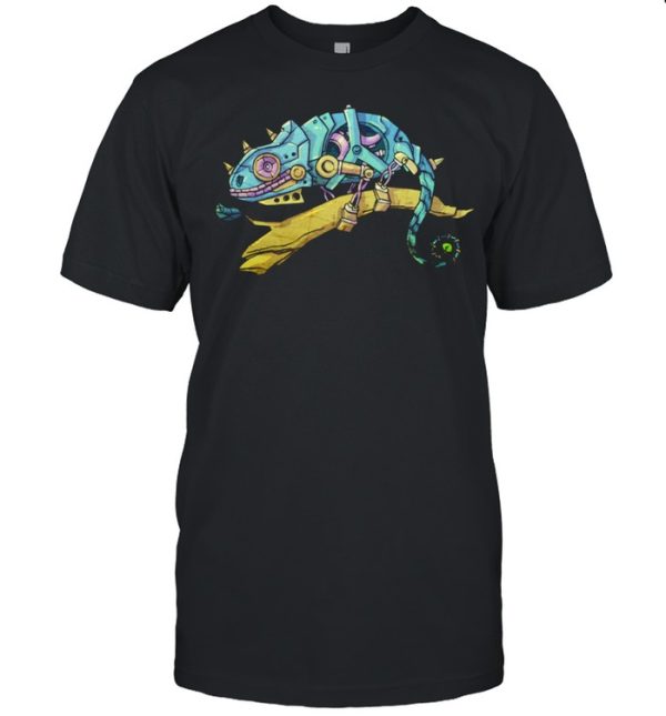 Steampunk Iguana Animal shirt