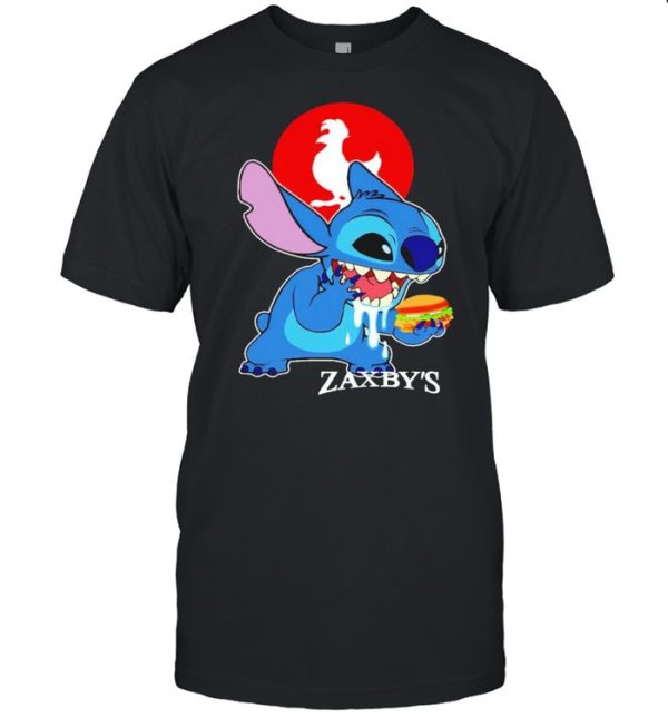 Stitch eating Zaxby’s shirt