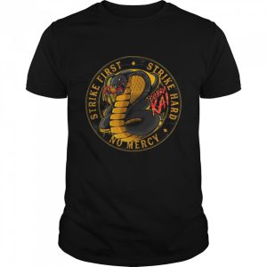 Strike First Strike Hard No Mercy Logo shirt