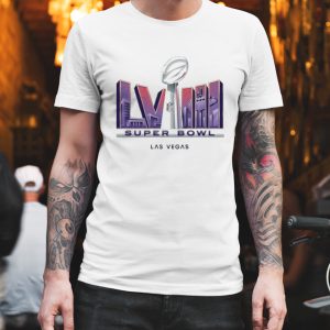 Super Bowl Lviii Las Vegas 2023 2024 Logo T shirt 1