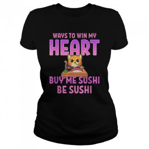 Sushi Cat Anime Figure Foodie T Shirt 2