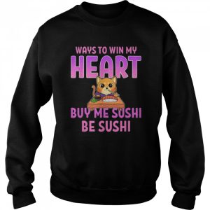 Sushi Cat Anime Figure Foodie T Shirt 4