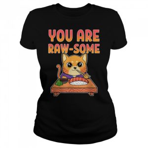 Sushi Cat Anime Figure T-Shirt