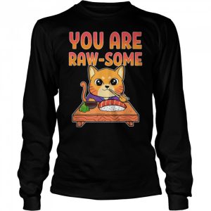 Sushi Cat Anime Figure T Shirt 3