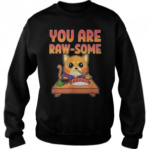 Sushi Cat Anime Figure T Shirt 4