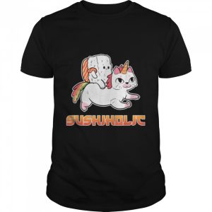 Sushi Cat Anime Figure Unicorn T-Shirt