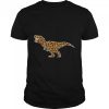 T-REX Lover Pet Animal Print Leopard Girls Women Dinosaurs T-Shirt