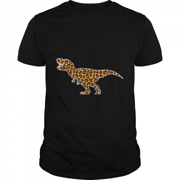 T-REX Lover Pet Animal Print Leopard Girls Women Dinosaurs T-Shirt