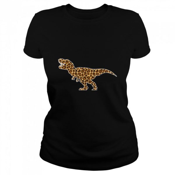 T-REX Lover Pet Animal Print Leopard Girls Women Dinosaurs T-Shirt