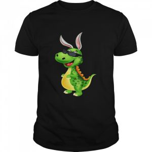 T Rex Easter Bunny Fun Dinosaur for Shirt 1