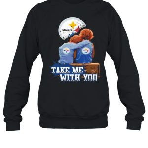 Take Me With You Dodger Steelers Shirt 4