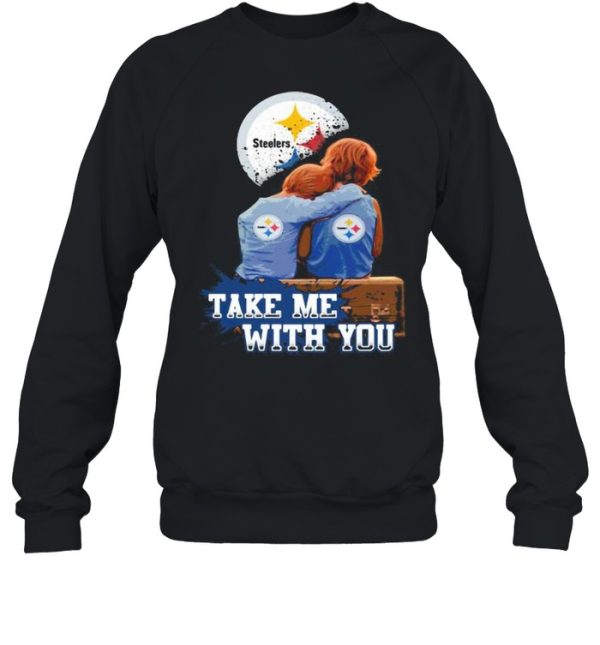 Take Me With You Dodger Steelers Shirt