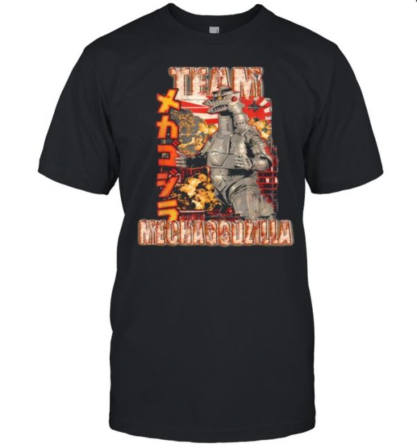 Team Mechagodzilla Japan Vintage Shirt