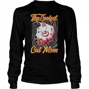 The Coolest Cat Mom So High Retro Vintage Gift Girl Women T Shirt 3