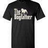 The Dogfather Bulldog Funny Dog Dad Shirts