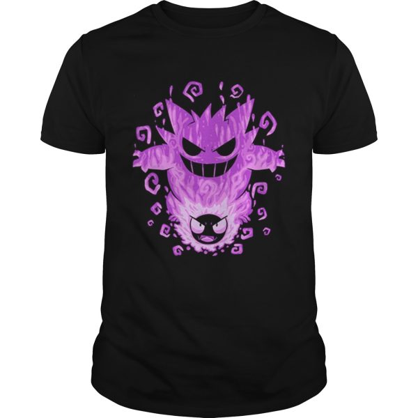 The Menacing Ghost Within Gastly Gengar shirt