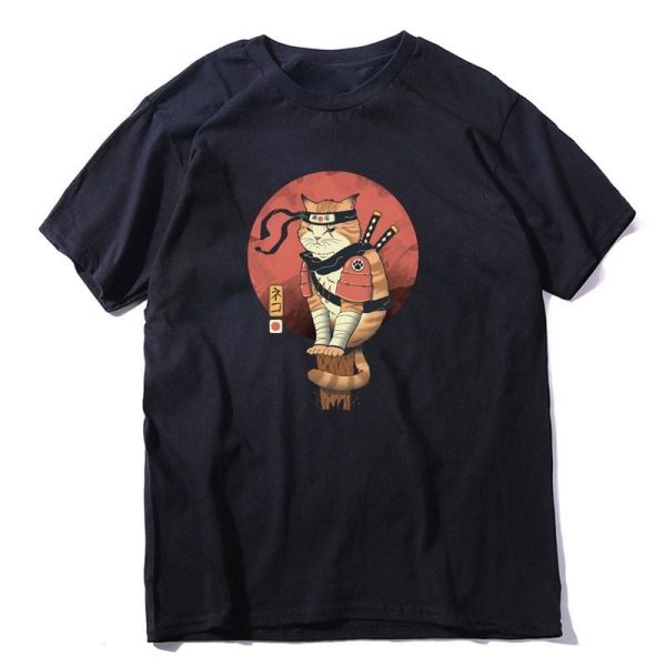 The Ninja Meow Black Cat T Shirt